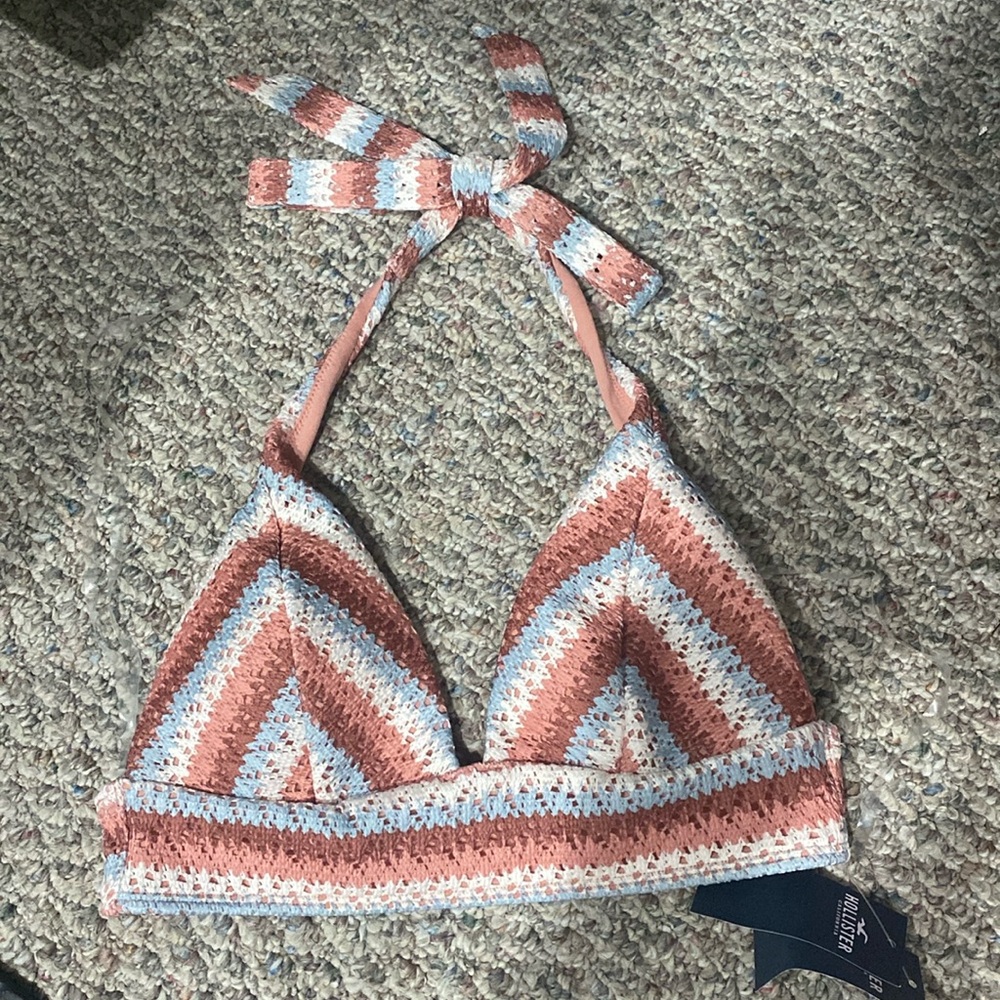 Hollister halter bikini top